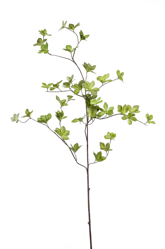 Artificial cornus - 1 branch - Light green