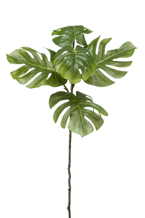 Artificial monstera - 1 stem - Green