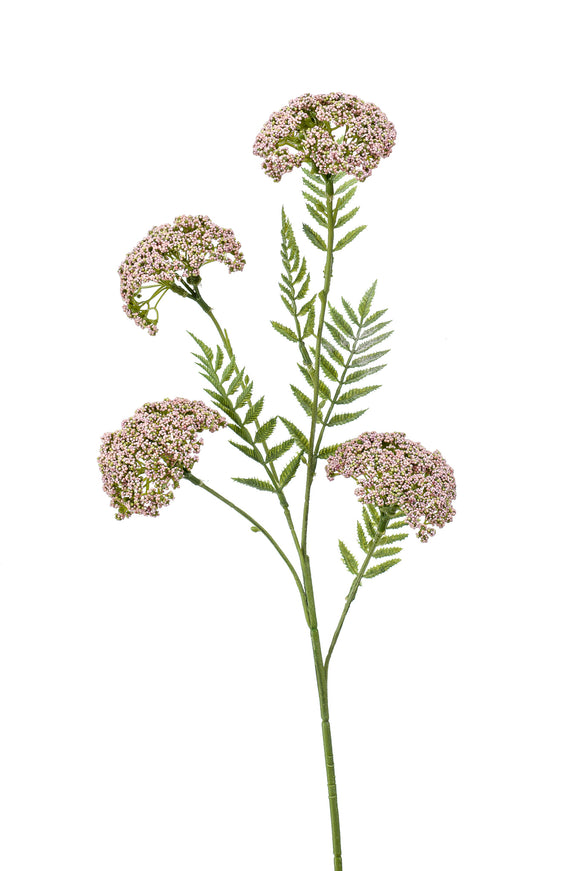 Artificial achillea - 1 stem - Pink