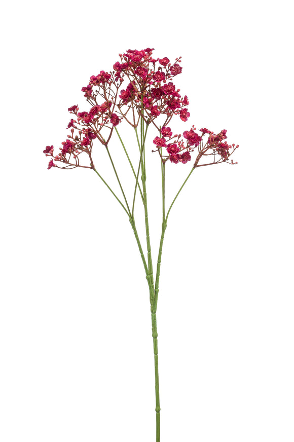 Artificial gypsophila - 1 stem - Fuchsia