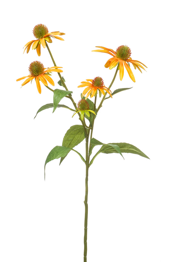 Artificial rudbeckia - 1 stem - Yellow