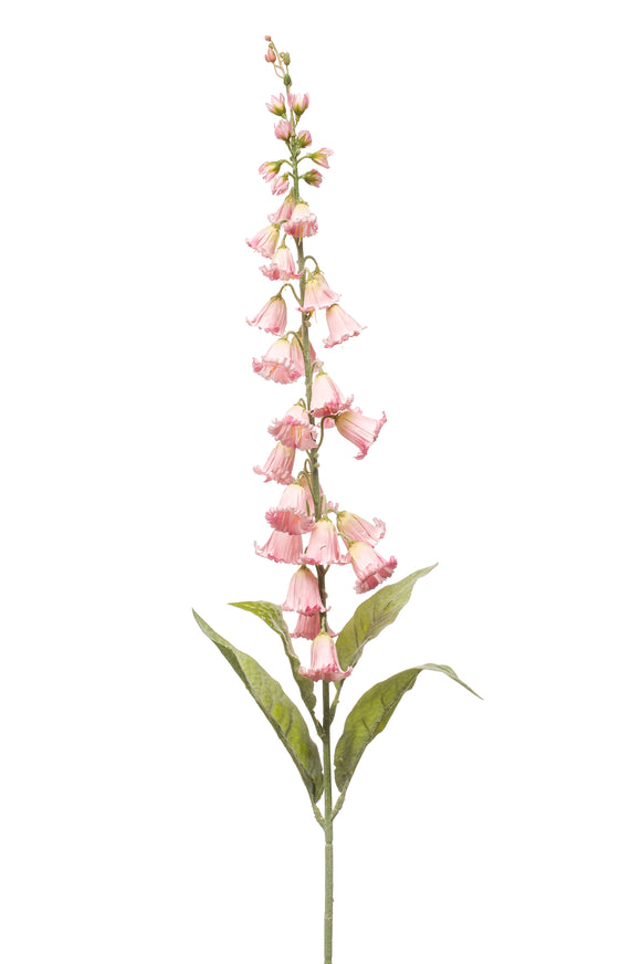 Artificial campanula - 1 stem - Light pink