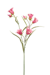 Artificial campanula spray - 1 stem - Fuchsia