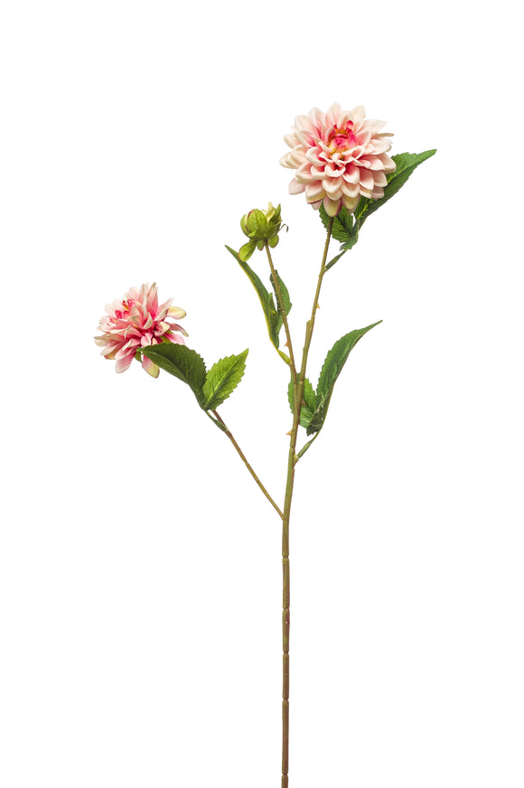 Artificial dahlia mini - 1 stem - Light pink