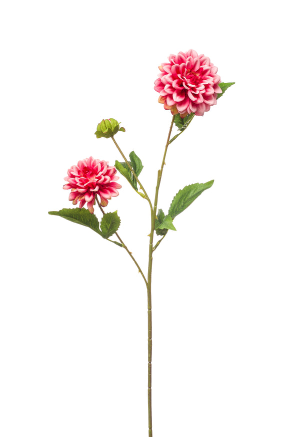 Artificial dahlia mini - 1 stem - Pink