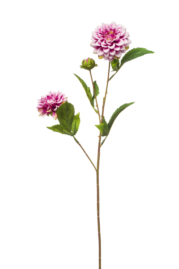 Artificial dahlia mini - 1 stem - Lila