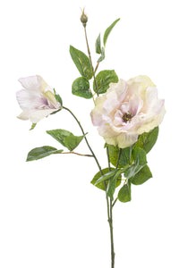 Artificial wald roses - 1 stem - Light purple