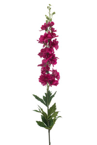 Artificial delphinium - 1 stem - Fuchsia