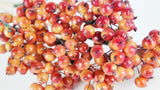 Berry cluster sur tige - 1 botte - Flamme